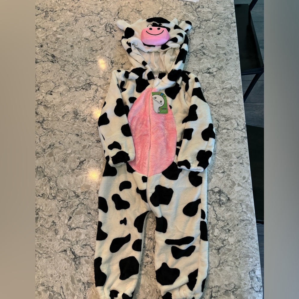 Unisex Cow Costume 12-24 Months Brand New.